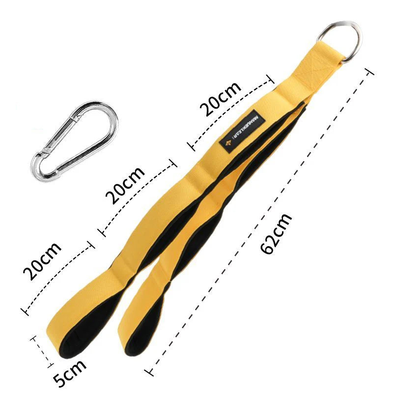 Tricep Pull-Down Rope Attachment, Gym Cable Tricep Rope