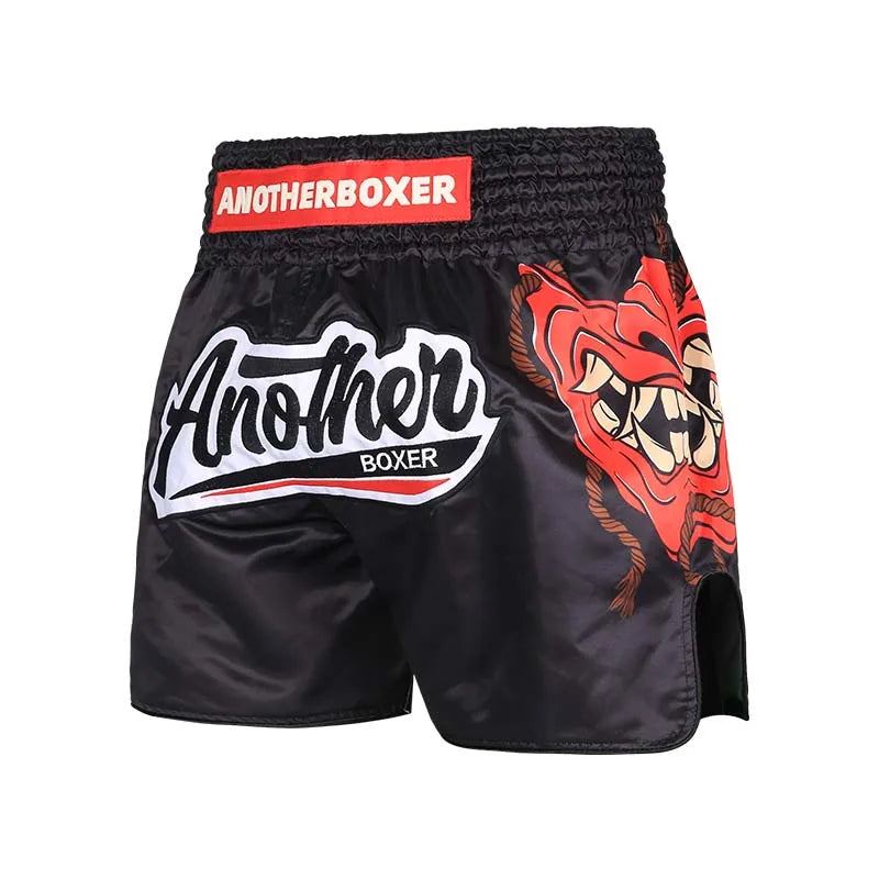 Boxing Pants Women Men Muay Thai Shorts Youth Adult Roses BJJ MMA Training Shorts Fitness Workout Boxer Fight Kickboxing Shorts