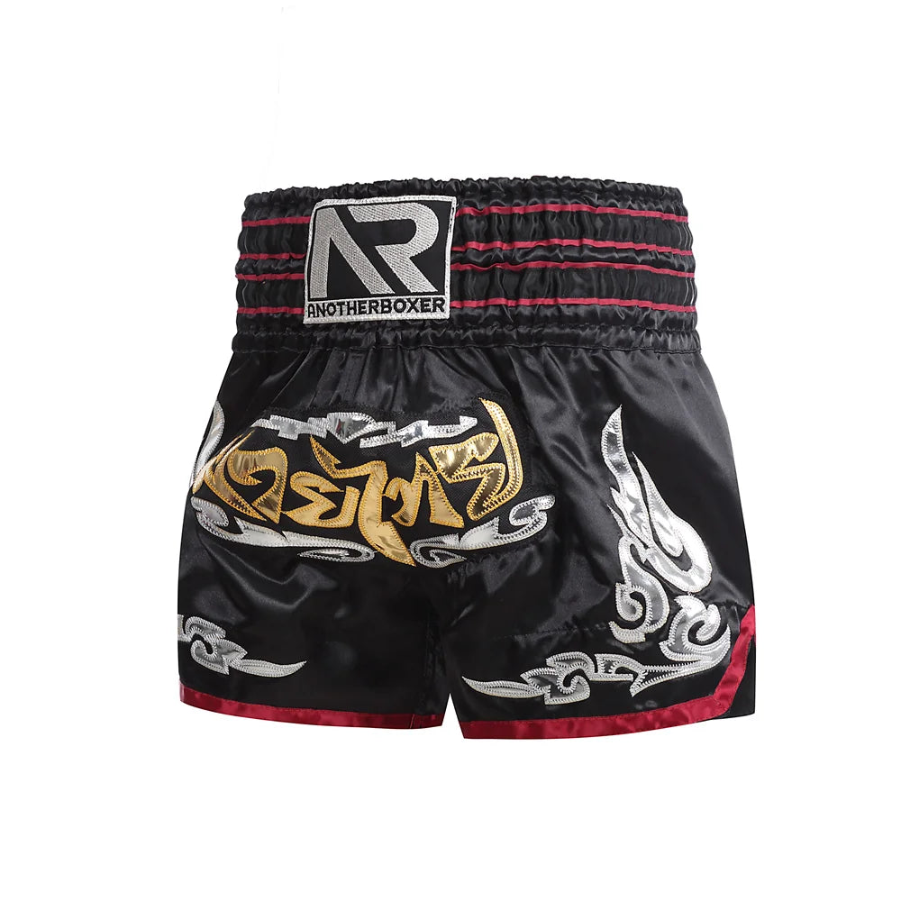 Boxing Shorts for Men Women Children, High Grade Muay Thai Man