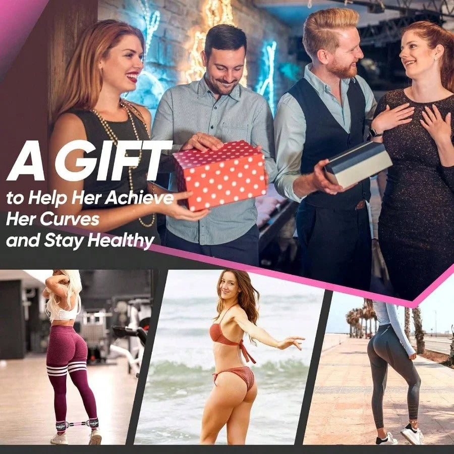 3-Pack Ankle Resistance Bands, Ankle Bands for Working Out with Cuffs