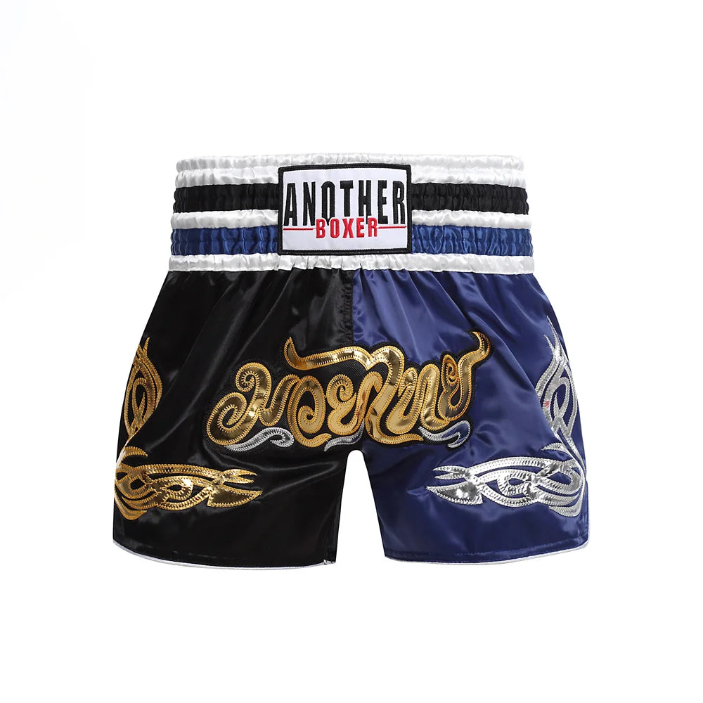 Boxing Shorts for Men Women Children, High Grade Muay Thai Man