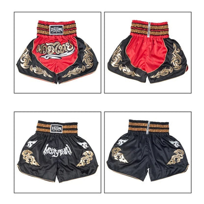 Classic Muay Thai Shorts For Men Women Boxing Kickboxing High Grade
