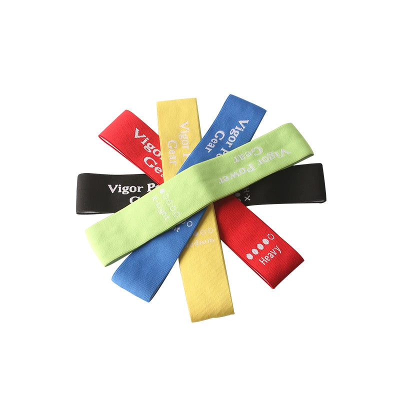 5-Pack Booty Bands, Fabric Resistance Bands for Glutes