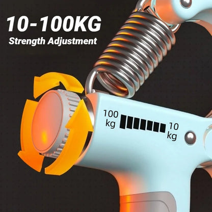 Adjustable Hand Grip Strengthener (10–100kg)