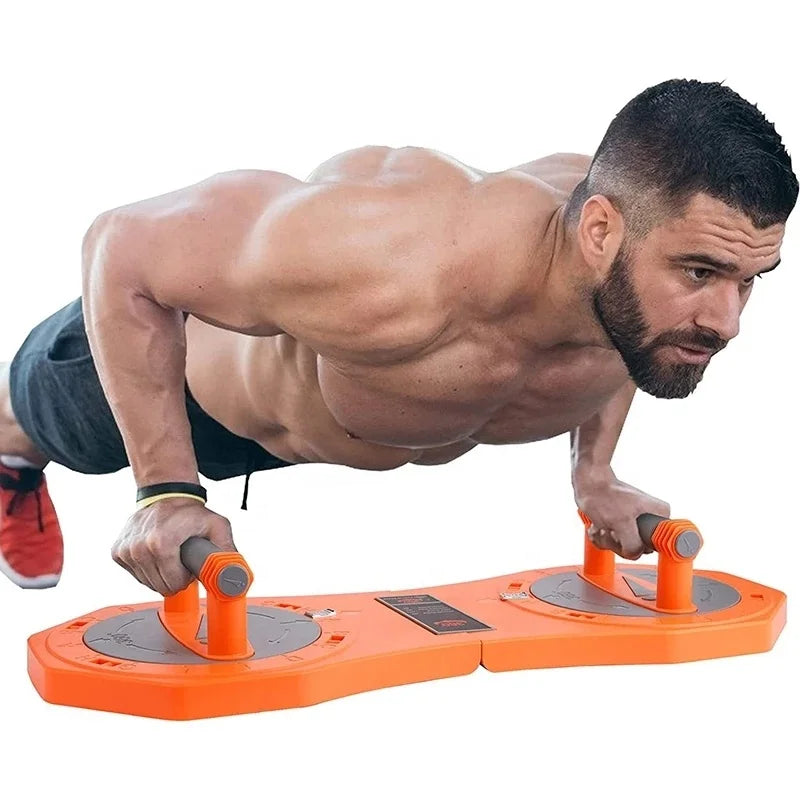 360 Degree Rotation Push-Up Board Portable Home Workout Push-Up Stands