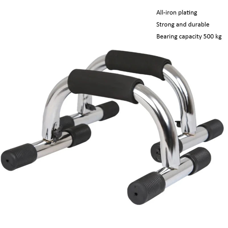 250KG Push-Up Bar Stands (1 Pair), Adjustable Paralettes for Strength Training