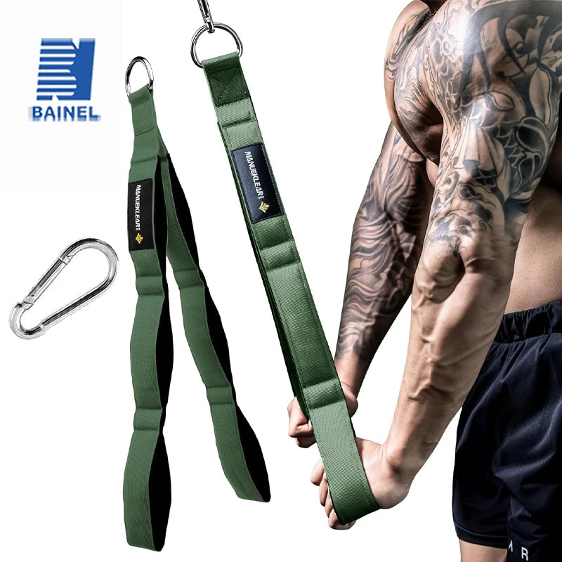 Tricep Pull-Down Rope Attachment, Gym Cable Tricep Rope