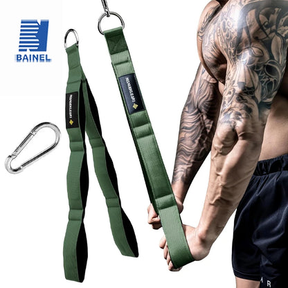 Tricep Pull-Down Rope Attachment, Gym Cable Tricep Rope