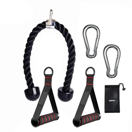 Fitness Tension Rope Handle, Workout Rope for Arms & Back