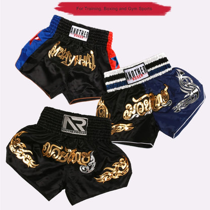 Boxing Shorts for Men Women Children, High Grade Muay Thai Man