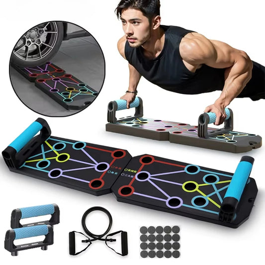 Folding Push-Up Board, Multifunctional Push-Up Trainer