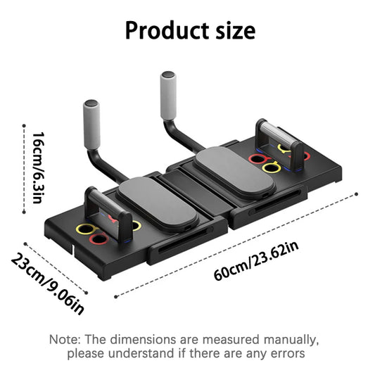 Portable Foldable Push-Up Board Set, Multifunctional Push-Up Trainer