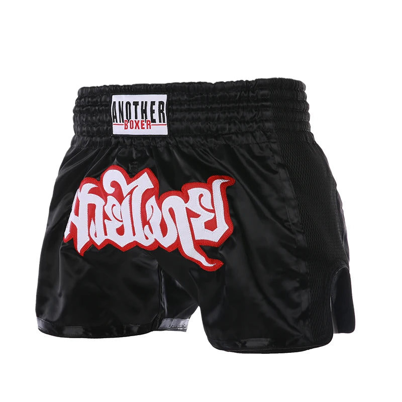 Boxing Shorts for Men Women Children, High Grade Muay Thai Man