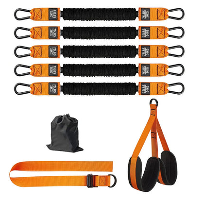 Full-Body Resistance Bands Set, Home Gym Pilates & Strength Kit