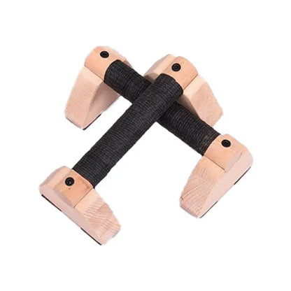 Wooden Push-Up Stand, Non-Slip Push-Up Bars