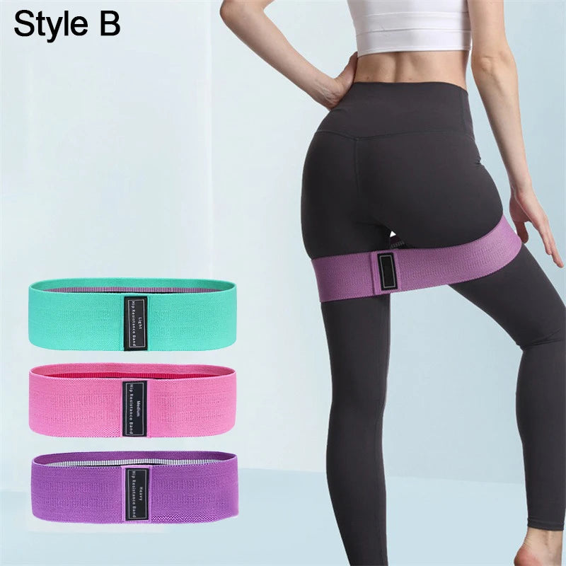 Elastic Fitness Bands, Rubber Workout Resistance Bands
