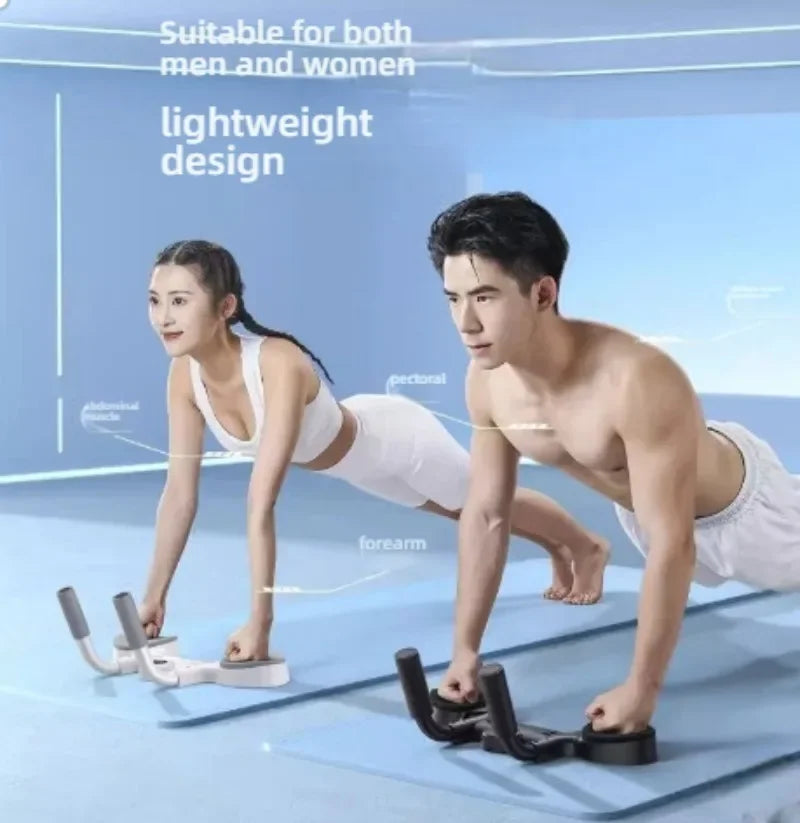 6-in-1 Pilates & Ab Training Board, Multi-Purpose Fitness Board Set