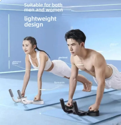 6-in-1 Pilates & Ab Training Board, Multi-Purpose Fitness Board Set