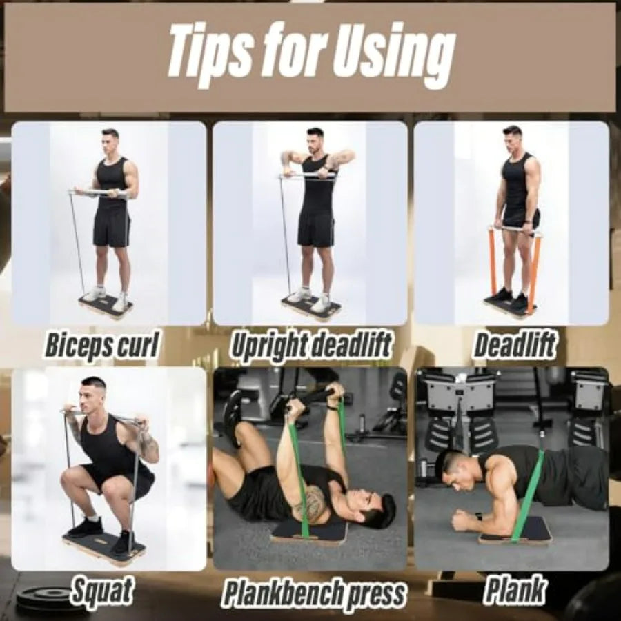 Wooden Home Gym Resistance Board