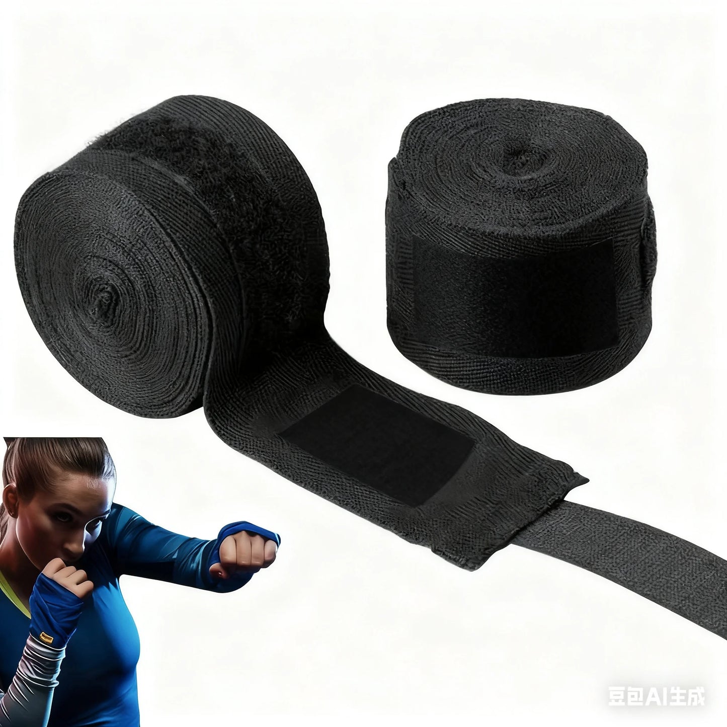 Cotton Boxing Hand Wraps (2.5m)
