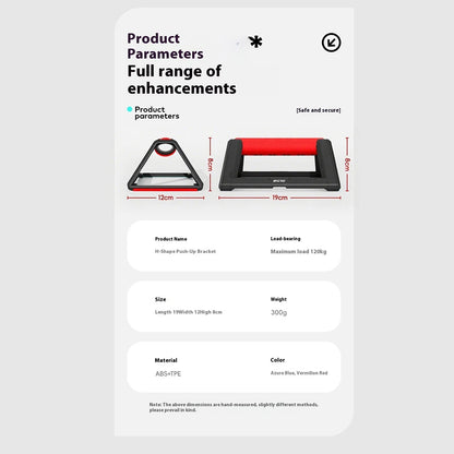 2-Pack Push-Up Handles, Non-Slip Push-Up Bars