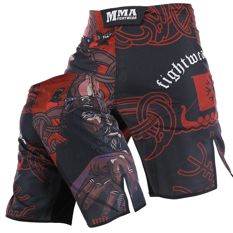 Tiger MMA Pants Combat Boxing Shorts for Men Fitness Gym Sports Jiu-Jitsu Kickboxing Muay Thai Shorts Crossfit BJJ Fight Wear