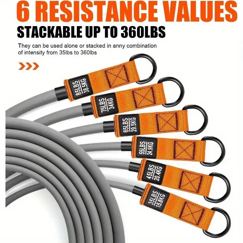 1 Set of Advanced Resistance Belt with Handle Heavy Sports Belt for Strength Training Home Gym and Fitness Exercise