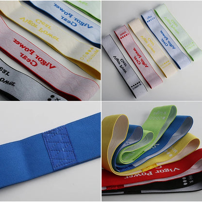 5-Pack Booty Bands, Fabric Resistance Bands for Glutes