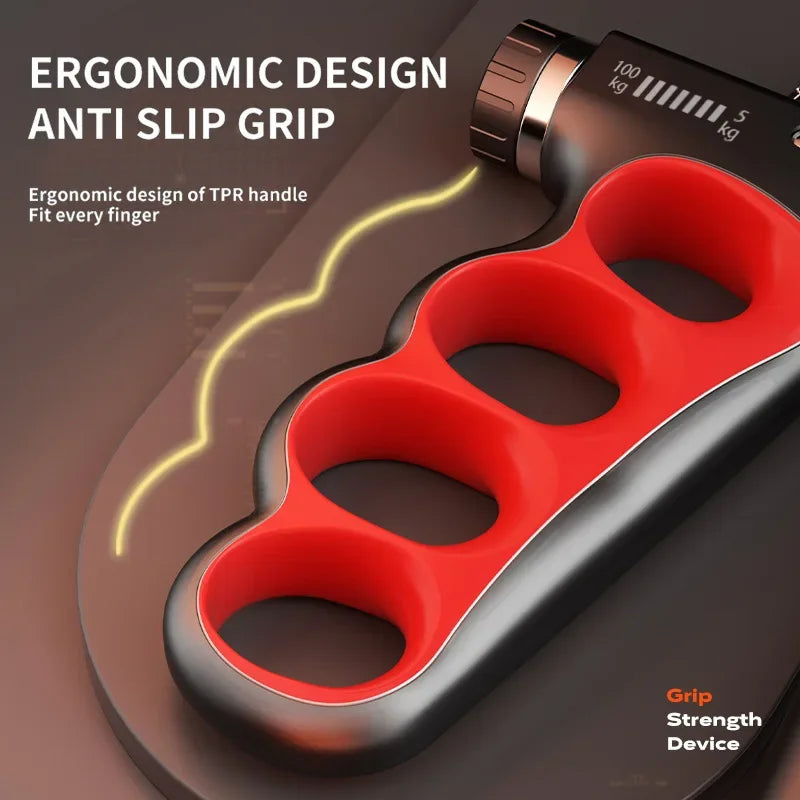 Electronic Grip Strengthener (5–100kg)