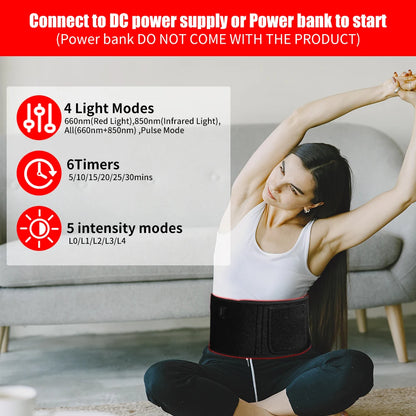 Relaxing Infrared Therapy Belt