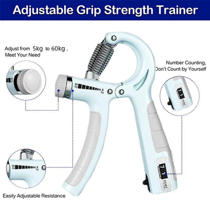 Adjustable Hand Grip Strengthener (5–60kg)