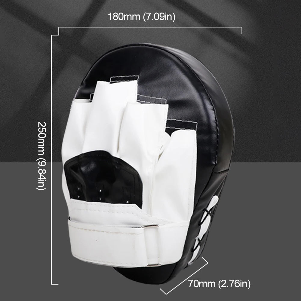 Curved PU Leather Hand Target