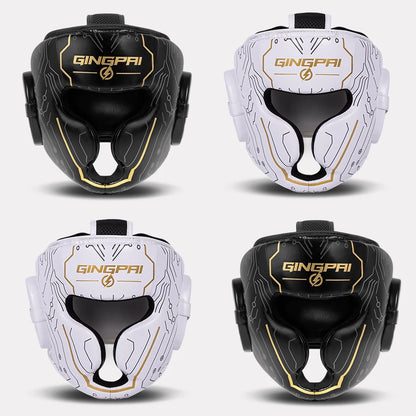 PU Full-Cover Headgear for Boxing & Martial Arts – Kids & Adult Training