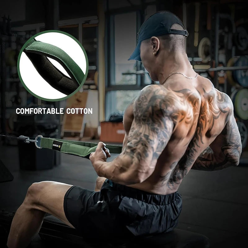 Tricep Pull-Down Rope Attachment, Gym Cable Tricep Rope