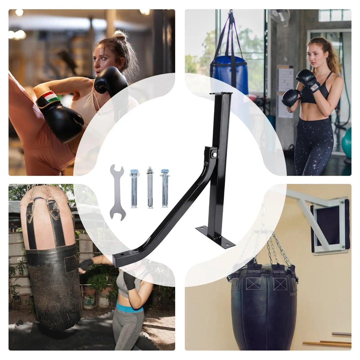 Strong Load-Bearing Punching Bag Mount