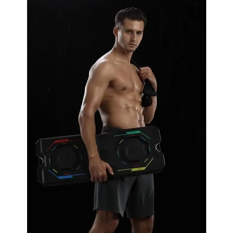 20-in-1 Multifunctional Push-Up Board Home Gym Workout Stands + Resistance Bands