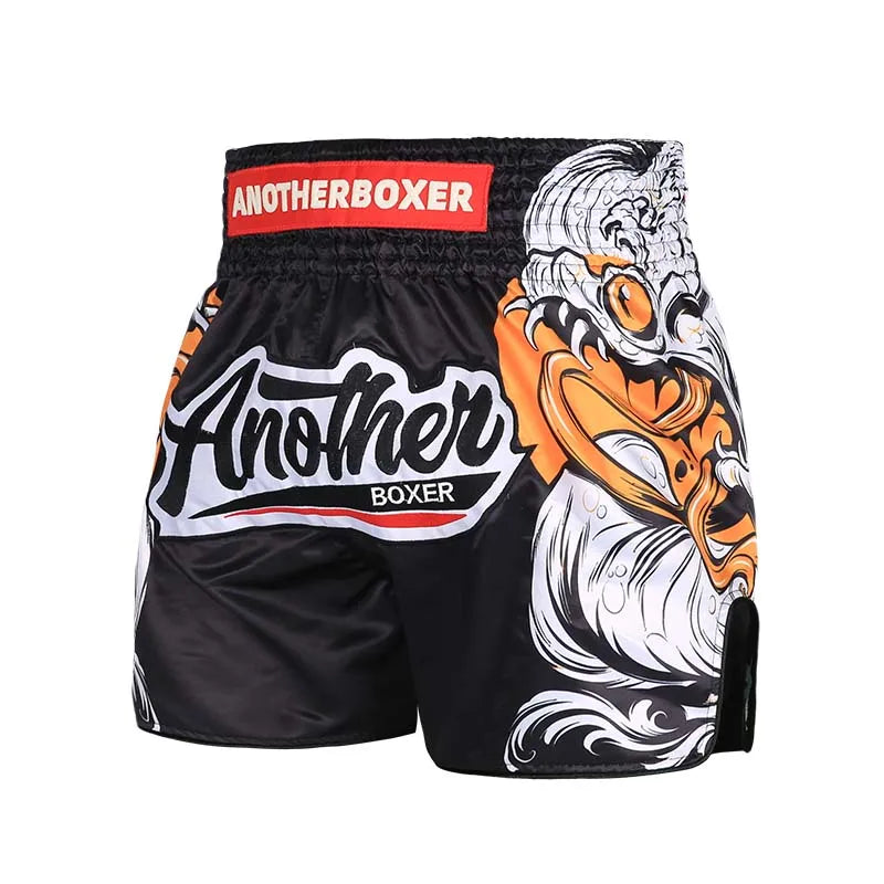 Boxing Pants Women Men Muay Thai Shorts Youth Adult Roses BJJ MMA Training Shorts Fitness Workout Boxer Fight Kickboxing Shorts