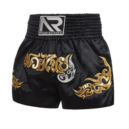 Adults Muay Thai Cord Design Kickboxing Shorts Boys Girls Martial Arts