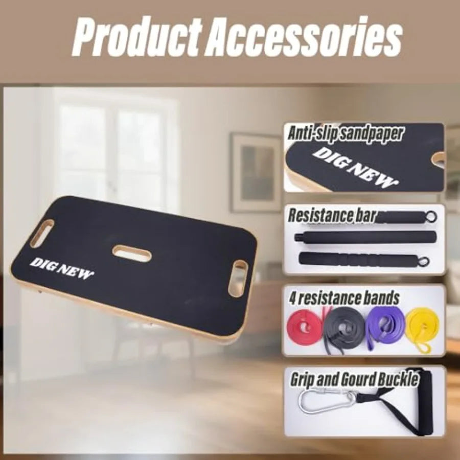 Wooden Home Gym Resistance Board