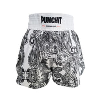 Punchit Muay Thai Fight Shorts Breathable Kick Boxing Pants Women Men MMA