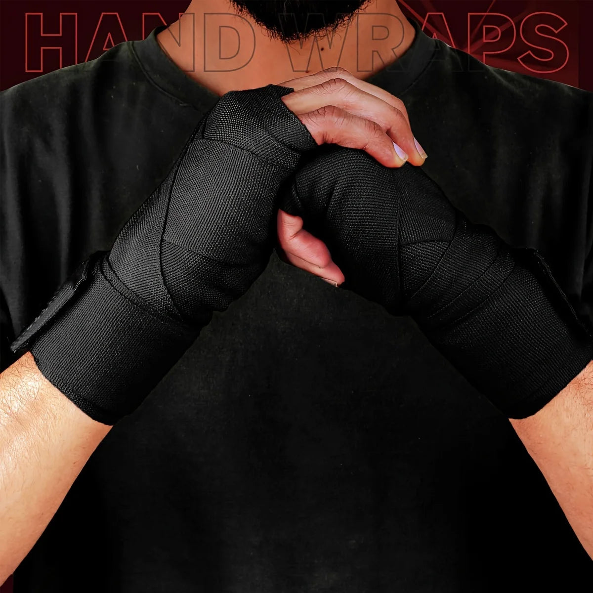 Cotton Boxing Hand Wraps (2.5m)
