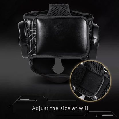 PU Full-Cover Headgear for Boxing & Martial Arts – Kids & Adult Training