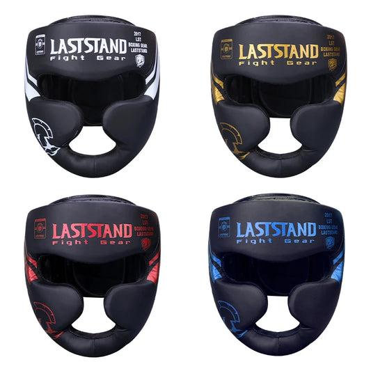Full-Cover PU Boxing Headgear for Kids & Adults