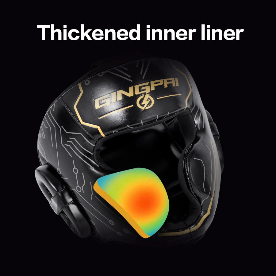 PU Full-Cover Headgear for Boxing & Martial Arts – Kids & Adult Training