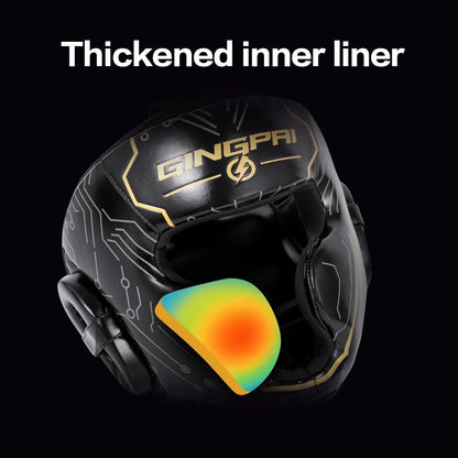 PU Full-Cover Headgear for Boxing & Martial Arts – Kids & Adult Training