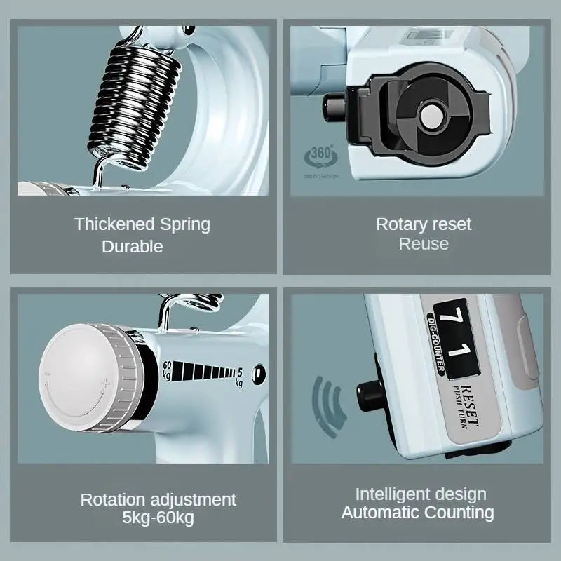 Adjustable Hand Grip Strengthener (5–60kg)