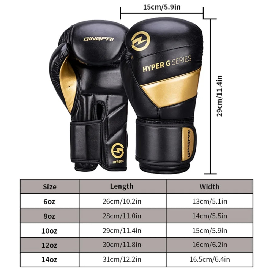 PU Leather Sanda Boxing Gloves