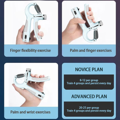 Adjustable Hand Grip Strengthener (5–60kg)