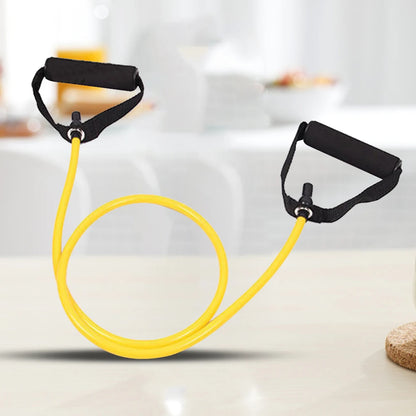 Strength Training Bands with Handles, Exercise Pull‑Rope Resistance Bands