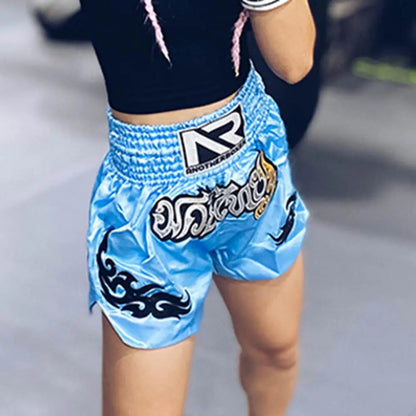 Sports Boxing Shorts Women Men High Elasticity